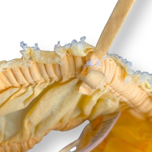 Bec + Bridge Skirt Set Alexandra Crop Top Ellie Maxi Skirt Straw Yellow - Picture 8 of 15